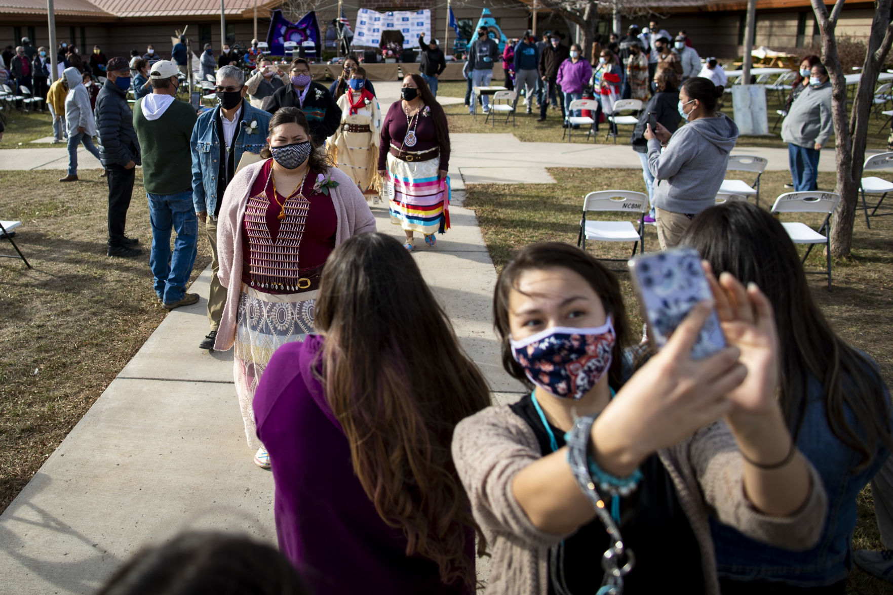 Northern Cheyenne inauguration ceremony